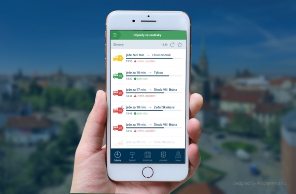 Grafika Appky pro město Plzeň