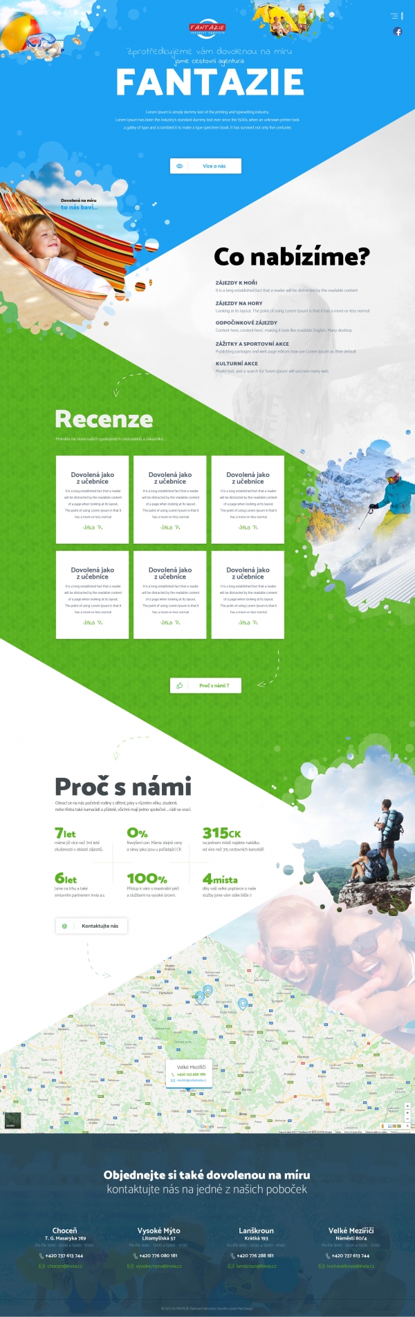 Neotřelá grafika pro Cestovní agenturu
