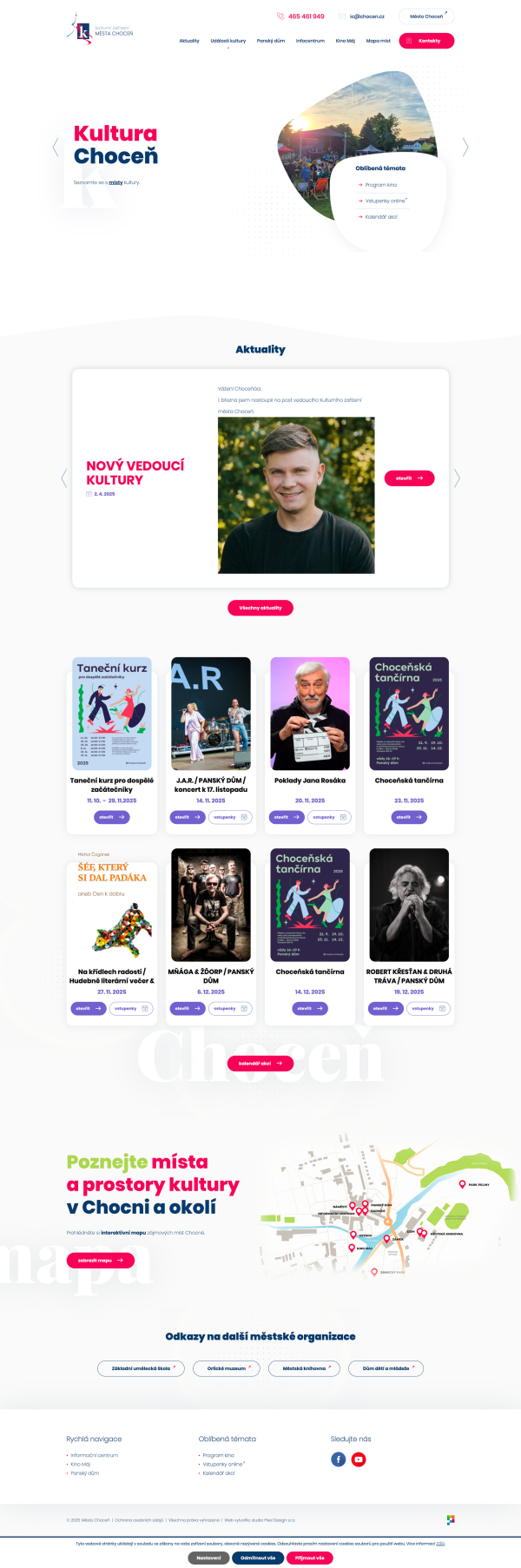 Kultura Choceň – Kulturní zařízení města