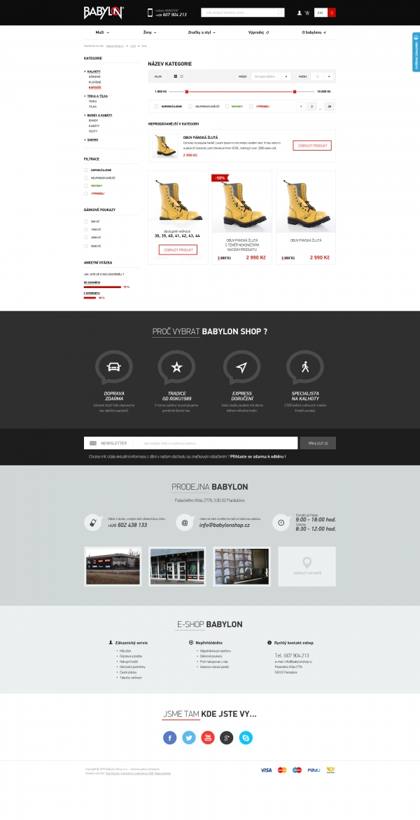 Babylonshop - Specialista na kalhoty