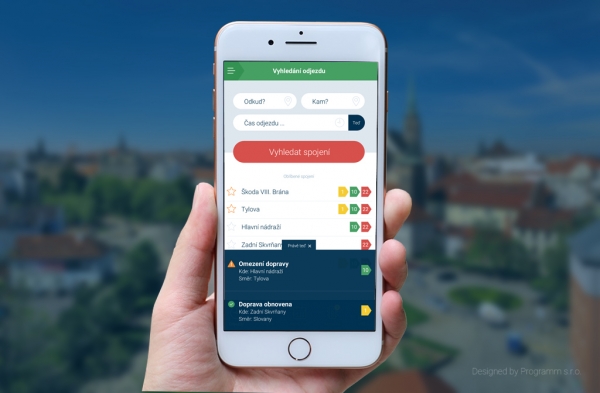 Grafika Appky pro město Plzeň