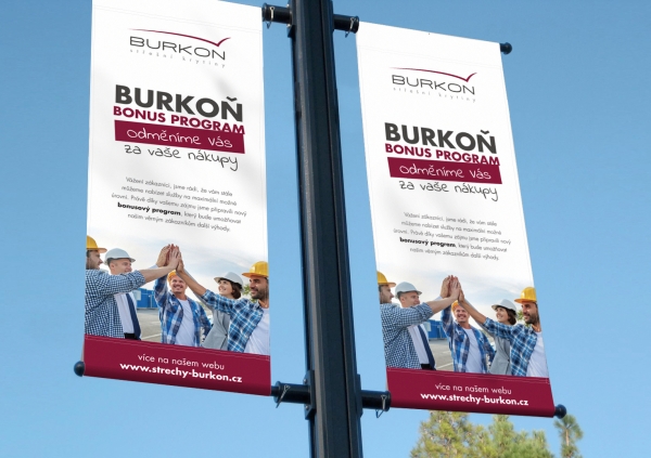 Outdoor bannery BURKOŇ