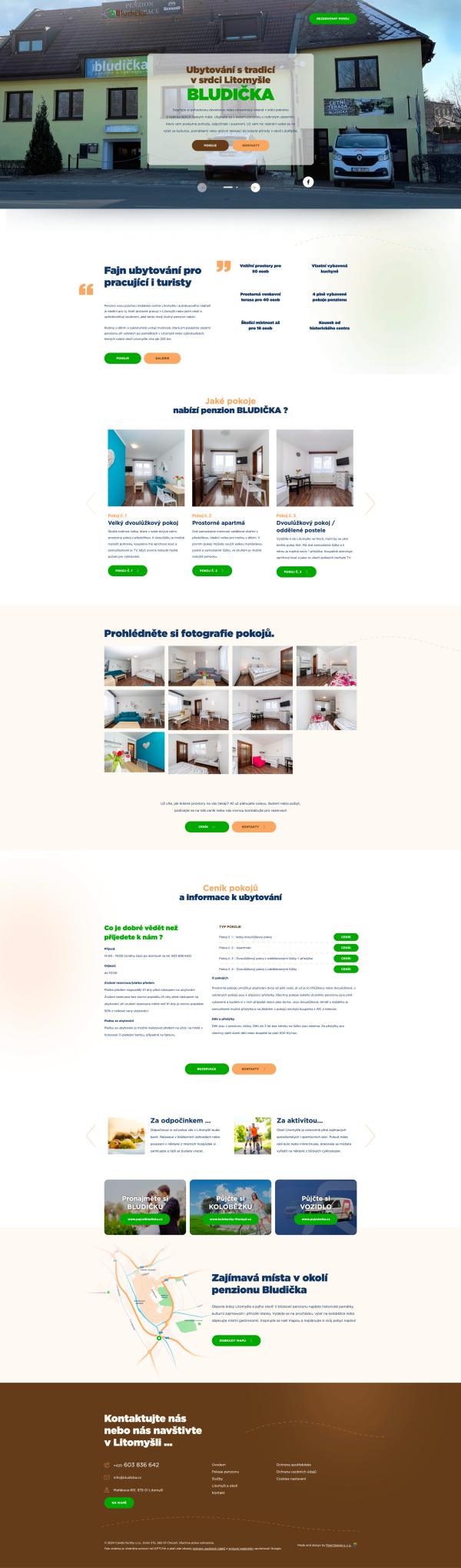 Penzion Bludička Litomyšl